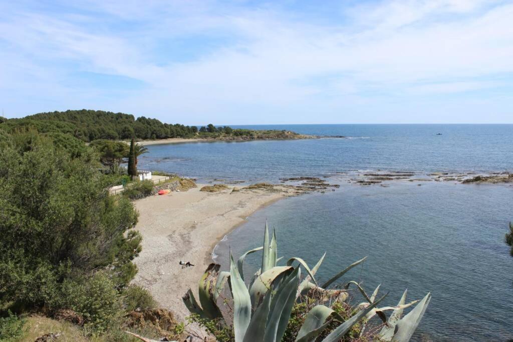 Luxury 4 Bed Apartment On Coastal Footpath At Cap Ras Llanca Exterior photo